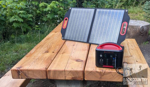 Outdoor Tech Grizzly Portable Power Station & Solar Panel